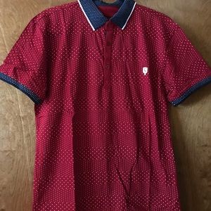 Moderno Stretch Collar Short Sleeve Shirt